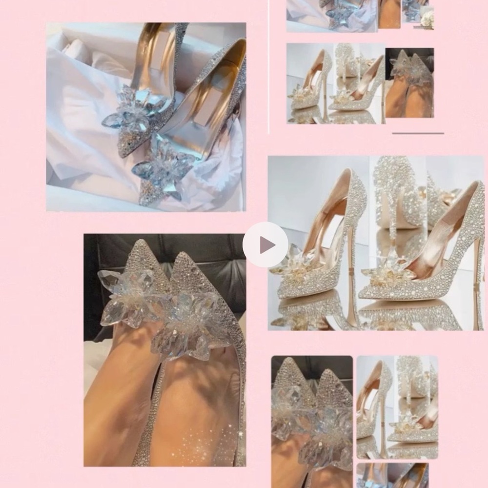 Beautiful Angel wing shoes size 7